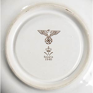 GERMANY, III Reich Cup and saucer, ... 